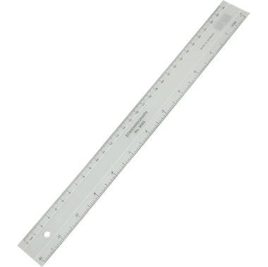 Standardgraph Ruler, Beveled Edge, 12" (30 cm), Acrylic