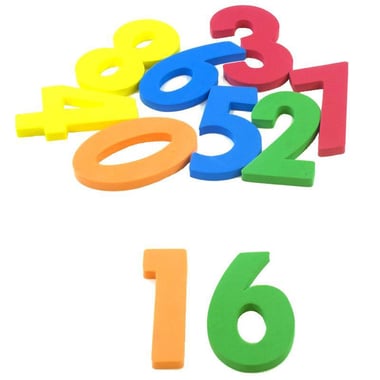 English Number Foam Puzzle, 10 Pieces, English, 3 Years and Above