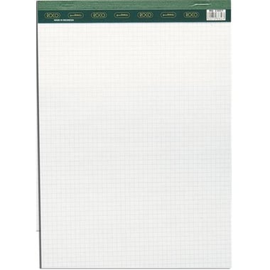 روكو دفتر كتابة عادي، A4، (80 صفحة (40 ورقة، مربعات، ابيض