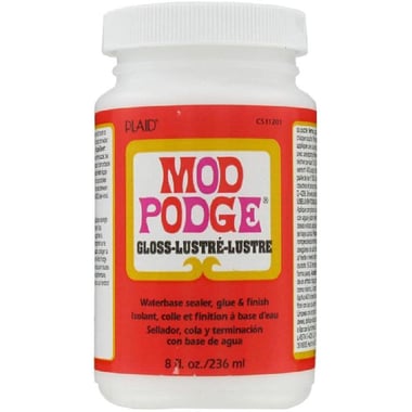 Plaid MOD PODGE Glue, Clear Gloss, 8.00 oz ( 227.30 ml ), .28 kg ( .62 lb )