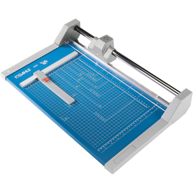 Dahle 550 Rotary Paper Trimmer, 36.00 cm ( 1.18 ft ) up to 3 Sheets, Plastic/Steel, Blue