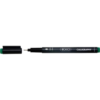 Roco Calligraphy Pen, Chisel, 1 mm, Green
