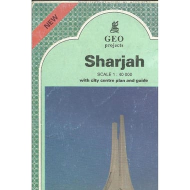Sharjah with City Centre Plan and Guide (Arab World Map Library)