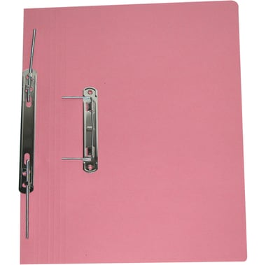 Eastlight Jiffex Flat File Folder, F4, Twin Coil Mechanism, Pink