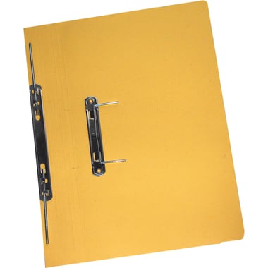 Eastlight Jiffex Flat File Folder, F4, Twin Coil Mechanism, Yellow