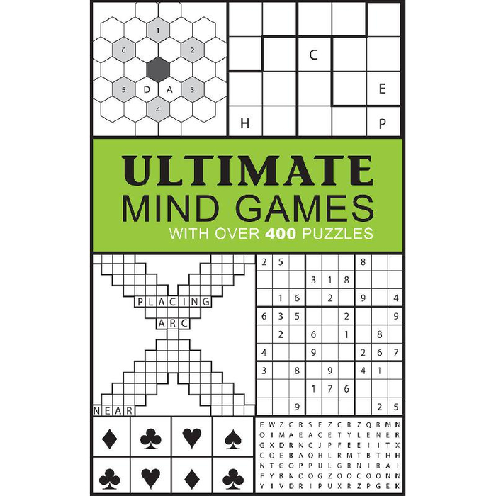 Ultimate Mind Games With Over 400 Puzzles 