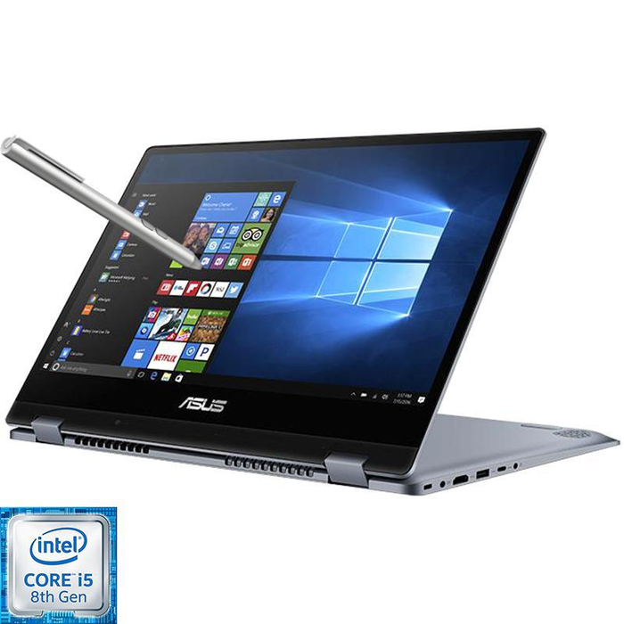 Situation Must discount Asus VivoBook Flip 14 TP412FA 2-in-1 Laptop - Convertible Intel Core  i5-8265U (8th Gen) 14" 4 GB RAM Windows 10 | JARIR.COM KSA