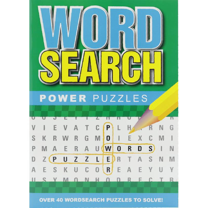 Word Search Power Puzzles Over 40 Word Search Puzzles to Solve 