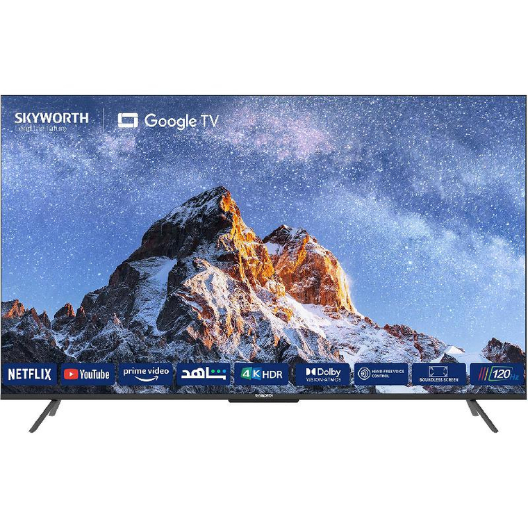 Skyworth 86SUE9550 Smart TV, 86", 4K Ultra HD, LED, Black