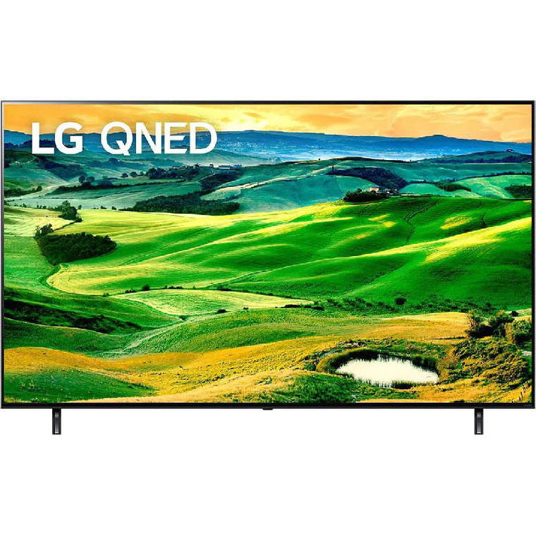 LG QNED80 Smart TV, 75", 4K Ultra HD, QNED (Quantum Dot + Nanocell), Black
