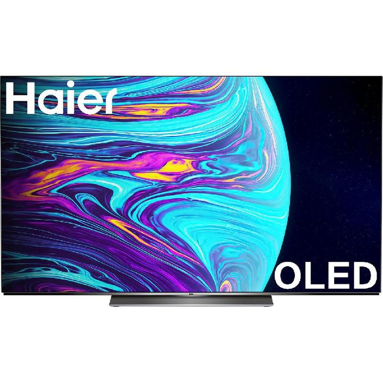 Haier H65S9UG Smart TV, 65", 4K Ultra HD, OLED, Silver