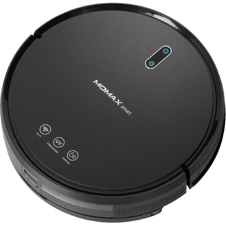 Momax Trio-Cleanse UV-C Vacuum Robot, Wi-Fi, Works with Android/iOS Devices