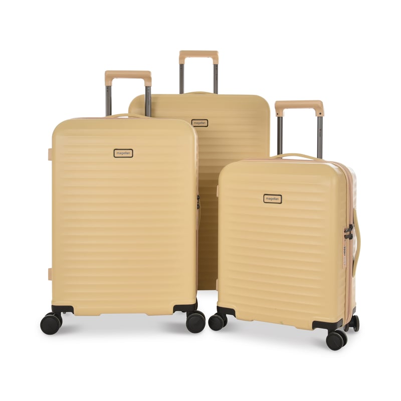 Magellan Luggage Set Of 3 (20"/24"/28"),3 Pieces,Yellow