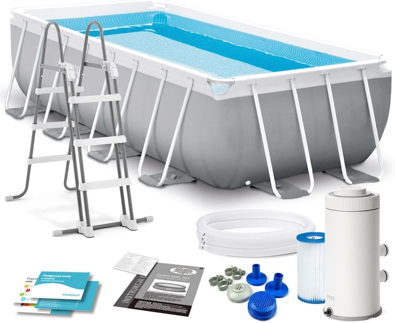 Intex Framed Pool ×50.8 Cm×,4 Person,Multicolor