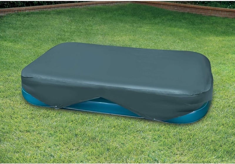 Intex Above-Ground Pool Cover 305 Cm×183 Cm×30.00 Cm,Automatic,Blue