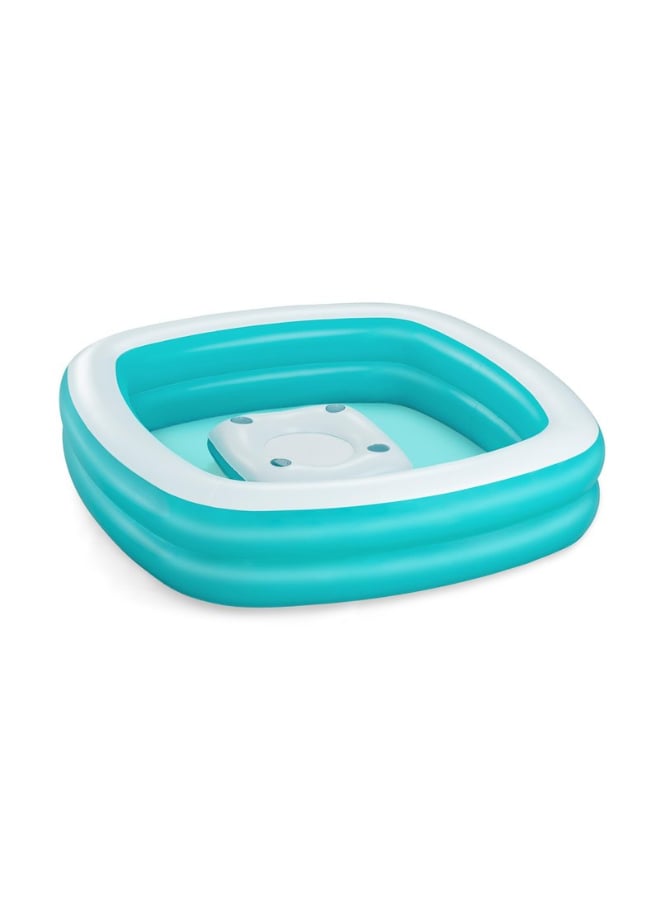 Bestway Inflatable Pool 218 Cmx218 Cmx48 Cm,3 Person,Multicolor