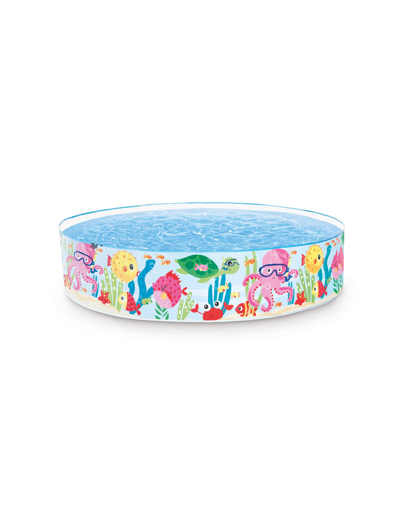 Intex Ring Pool 183 Cm×183 Cm×38 Cm,1 Person,Multicolor