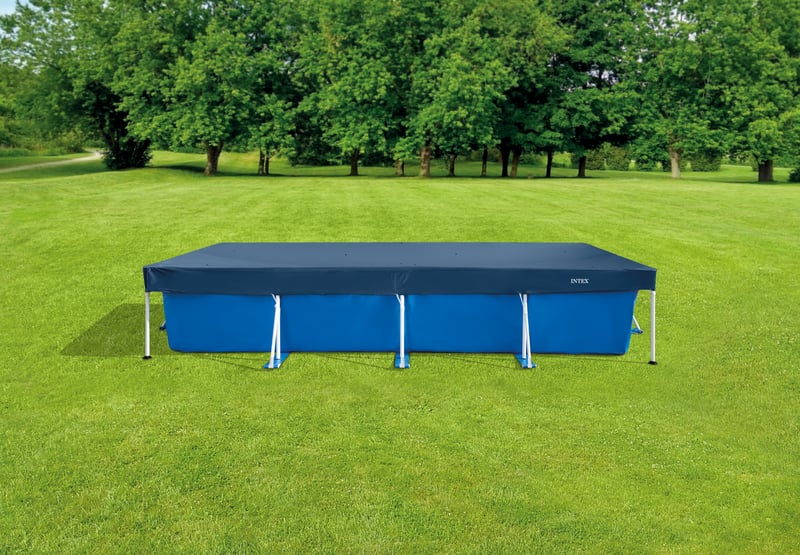 Intex Above-Ground Pool Cover 460.00 Cm×226.00 Cm×20.00 Cm,Automatic,Multicolor
