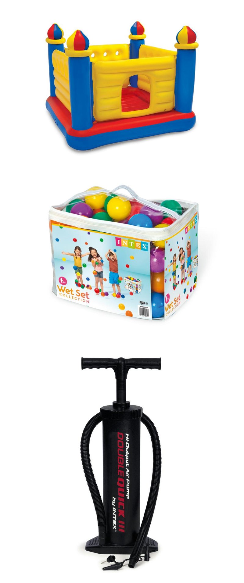 Intex Inflatable Bouncer,3 Years And Above,Multicolor