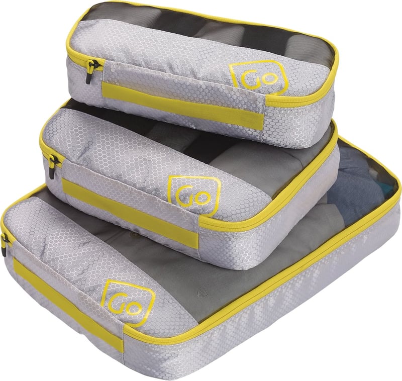 Go Travel Packing Cube,Zipper Closure,Yellow