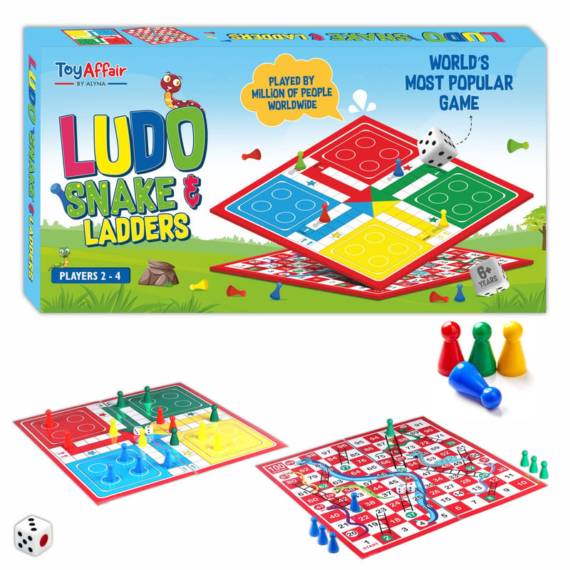 Ankit Toys & Games Board Game Up To 4 Players,6 Years And Above,Multicolor