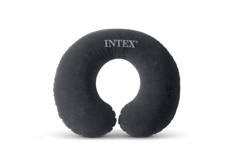 Intex Inflatable Travel Pillow,Unisex,Black
