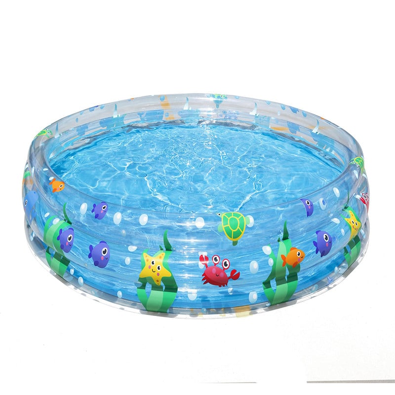 Bestway Inflatable Pool 183 Cm×183 Cm×33 Cm,2 Person,Multicolor