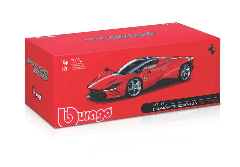 Bburago Diecast Model Sports Car,14 Years And Above,Red