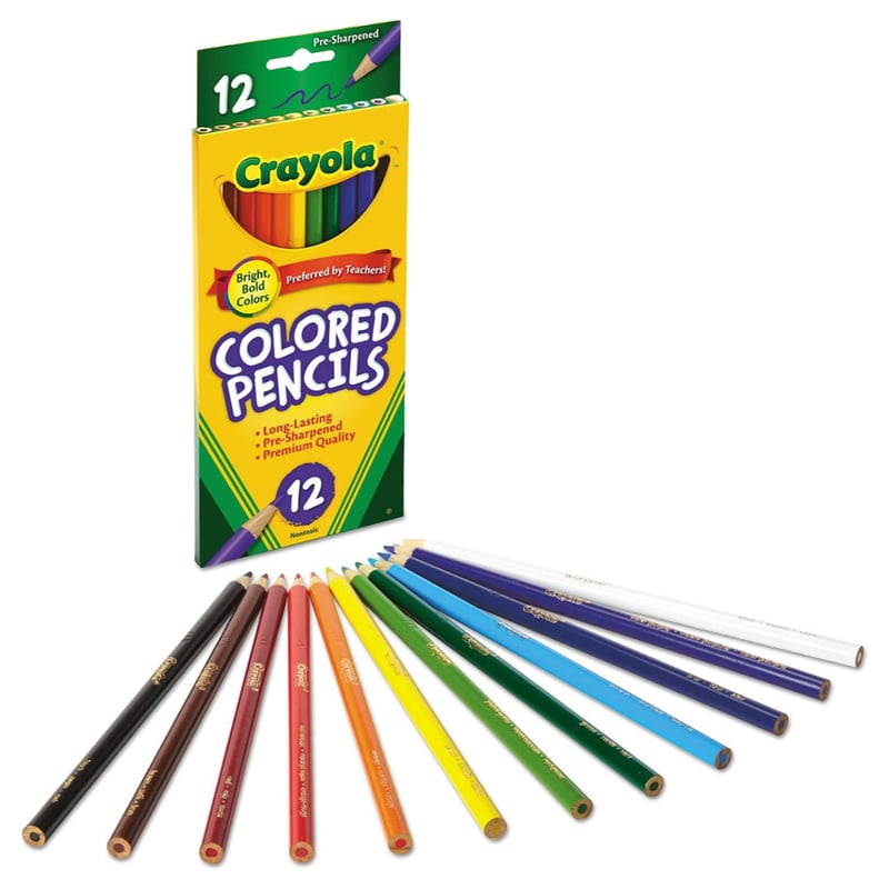 Crayola Color Pencil,Assorted Color