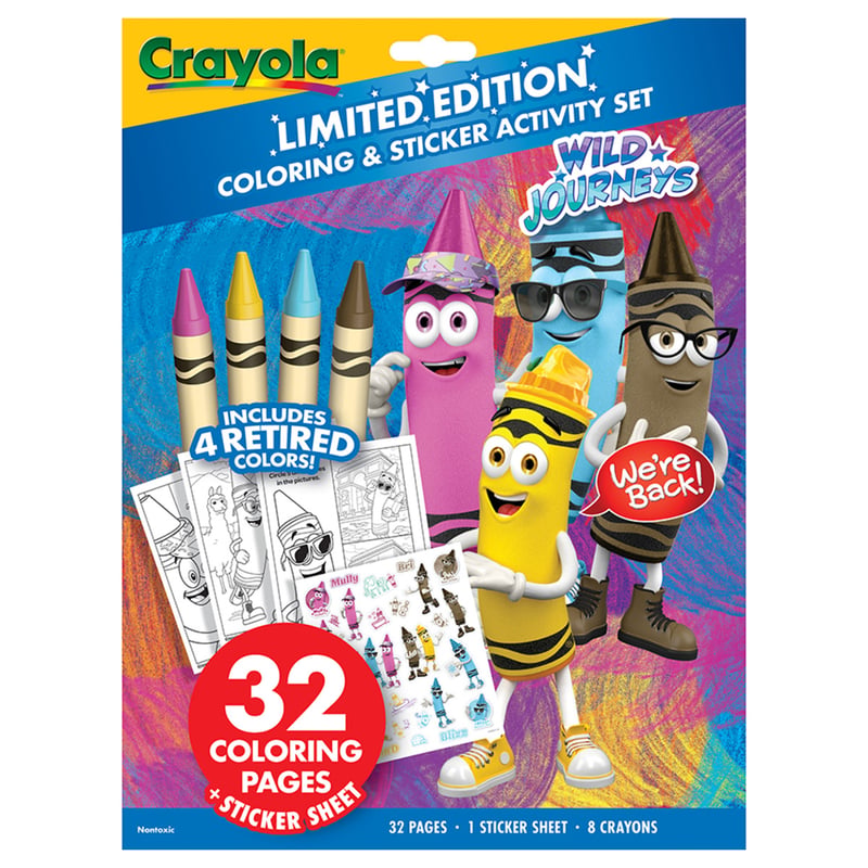 Crayola Colouring Book,