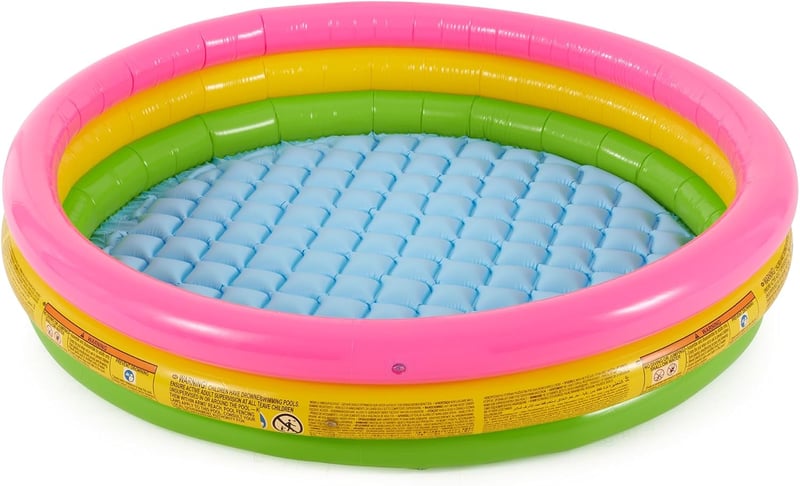 Intex Ring Pool 23 Cm×11 Cm×23 Cm,1 Person,Multicolor